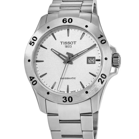Tissot V8 Classical Silver Men's Watch - Picture 1 of 5